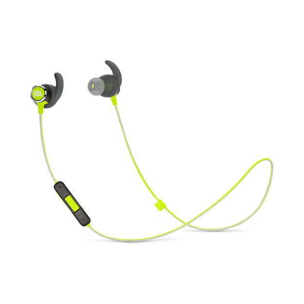 سماعات الأذن ريفليكيت ميني 2 من شركة جي بي إل ، خضراء اللون