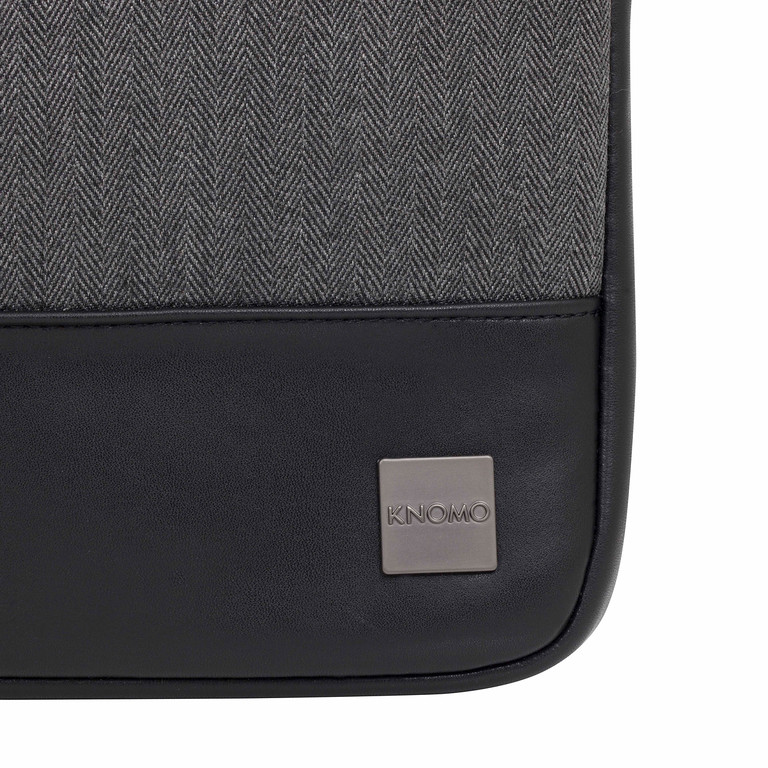 Knomo Herringbone Sleeve Grey For Laptop 13 Inch