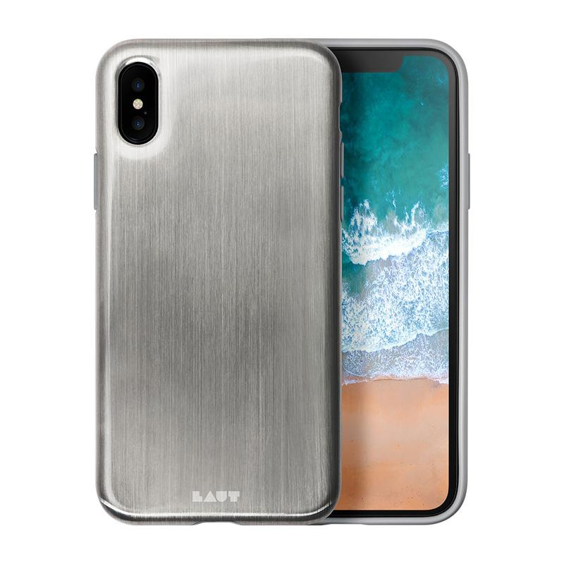 Laut Huex Metallics Case Silver for iPhone X