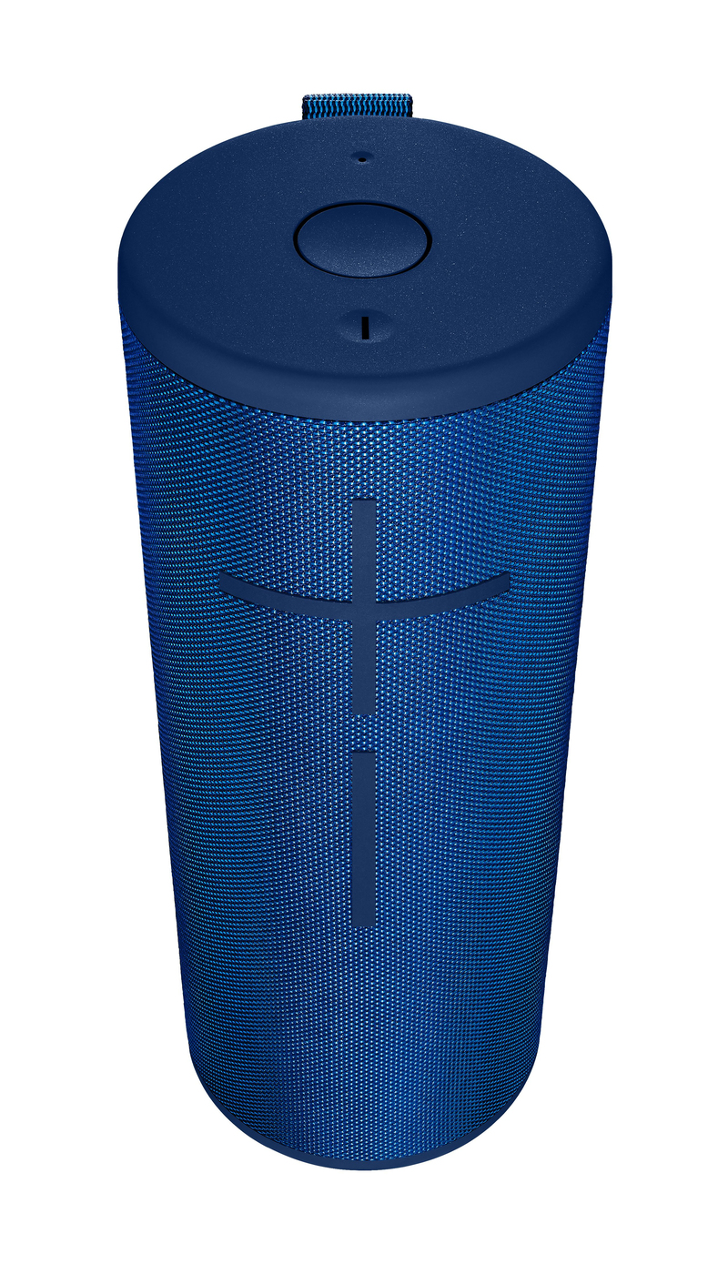 مكبر صوت ميجابوم 3 لاسلكي من التيميت ايرز مع بلوتوث ازرق