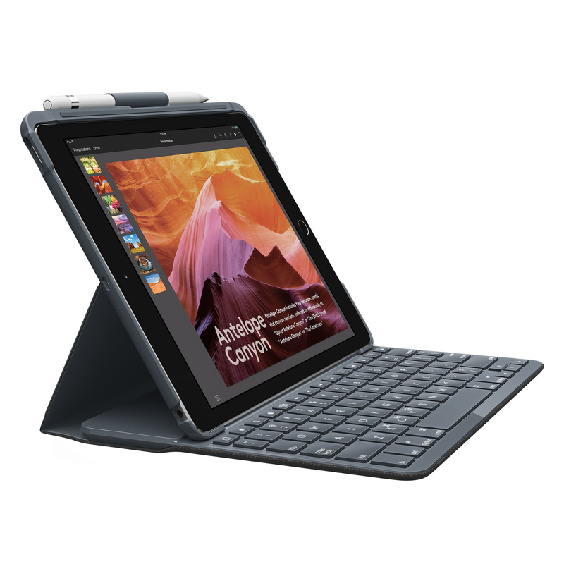 Logitech SLIM FOLIO PRO iPad Pro 11-inch Keyboard Case with Integrated Backlit Bluetooth Keyboard (for iPad Pro 11-inch)