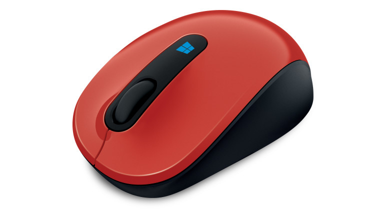 Microsoft Sculpt Mobile Mouse Red