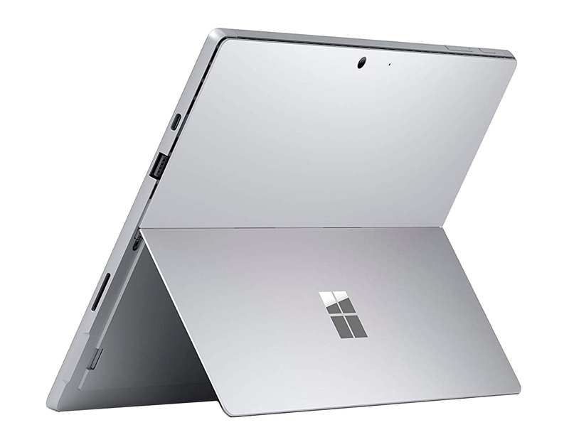 جهاز Microsoft Surface Pro 7 بالمعالج i7-1065G7/ ذاكرة الوصول العشوائي 16 جيجابايت/محرك أقراص صلبة من النوع SSD سعة 1 تيرابايت/بلاتيني + غطاء أسود
