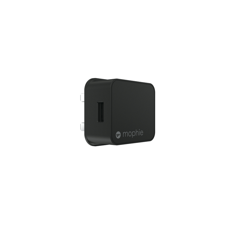 Mophie USB-A 18W Wall Adapter Black