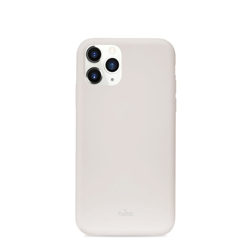Puro Cover Silicon Light Grey for iPhone 11 Pro
