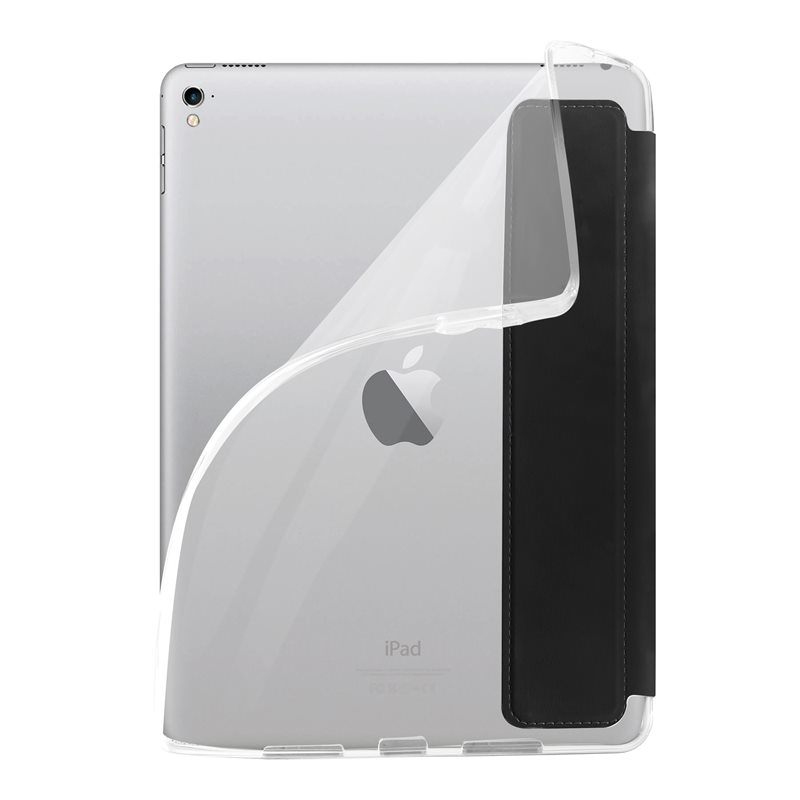 Puro Zeta Slim Plasma Case Black for iPad 9.7 Inch