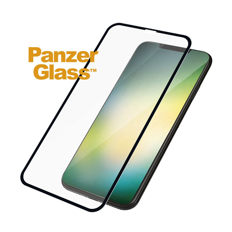 PanzerGlass Edge To Edge Black Frame Screen Protector for iPhone XR