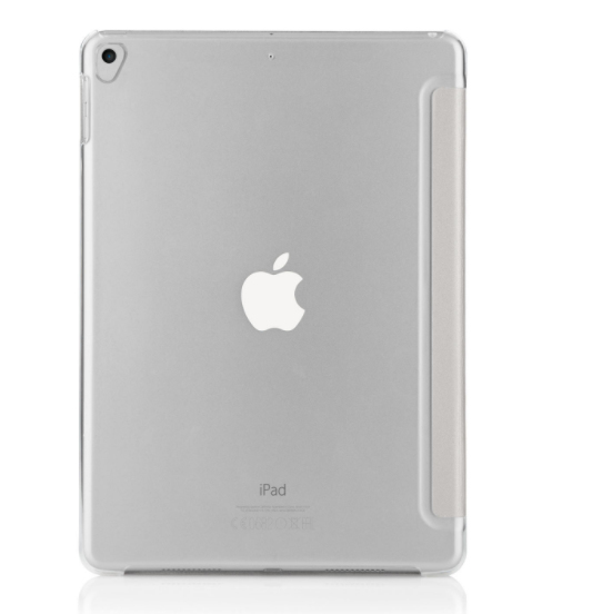 Pipetto Origami Case Silver & Clear for iPad 9.7 Inch