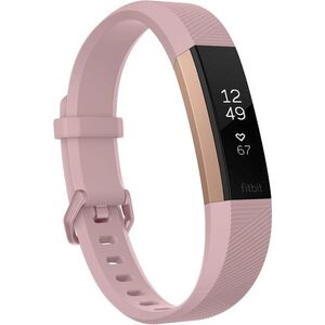 Fitbit Alta HR Soft Pink/22K Rose Gold Heart Rate+ Fitness Wristband (Small)