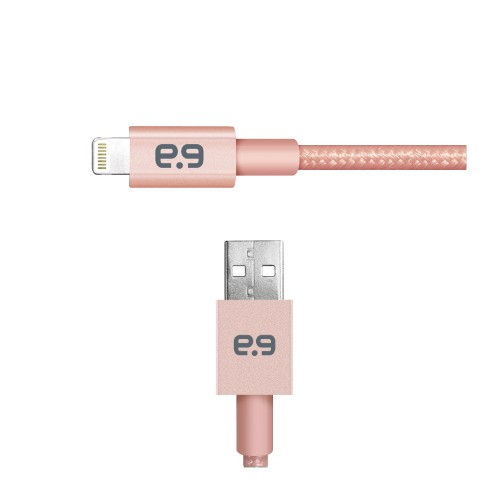 Puregear USB 2.0 Rose Gold Lightning Cable 1.2M