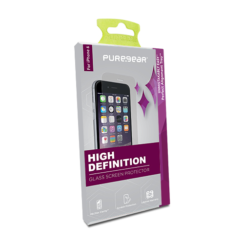 Puregear HD Glass Screen Protector with Tray for iPhone X