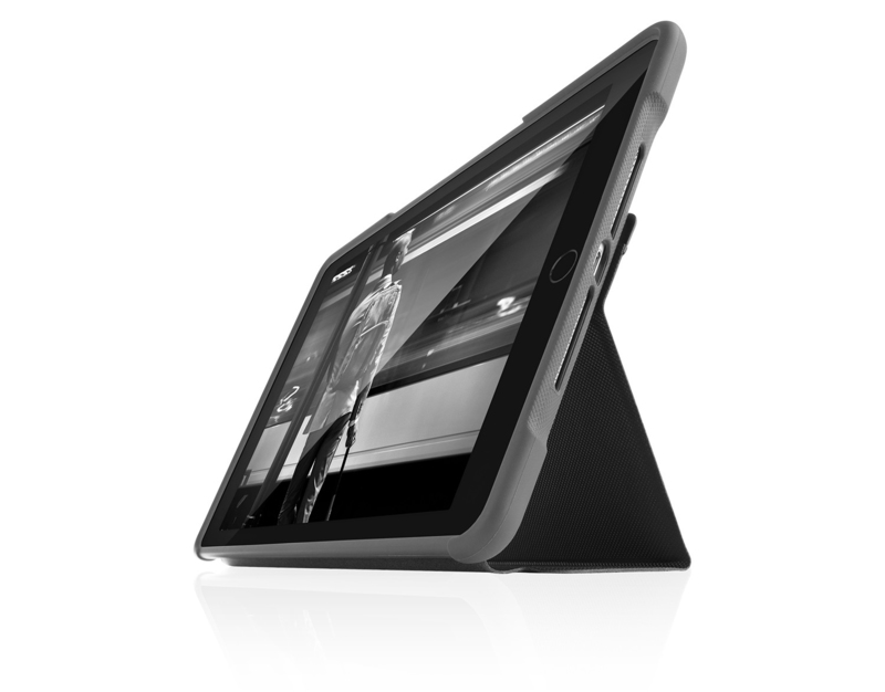 STM Dux Plus Rugged Case Black for iPad 9.7-Inch