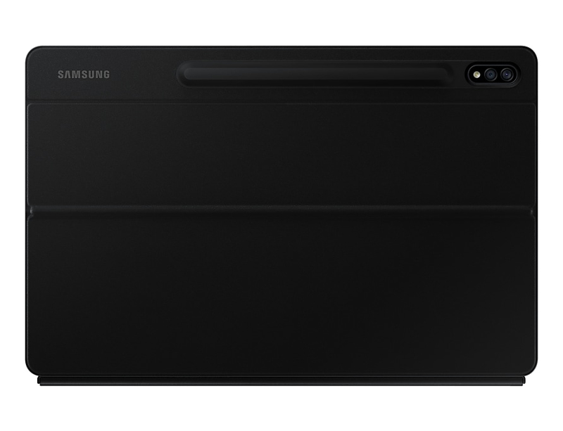 سامسونج كيبورد كوفر أسود لـ جلاكسي تاب ٧ أس + .غطاء لوحة مفاتيح سامسونج اسود لهاتف جلاكسي تاب ٧ أس +