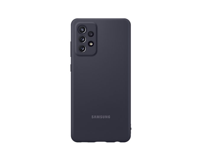 Samsung Silicone Cover Black for Galaxy A72