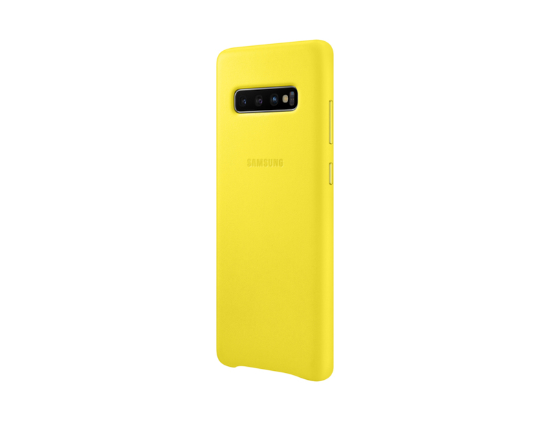 Samsung B2 Leather Cover Yellow for Galaxy S10+