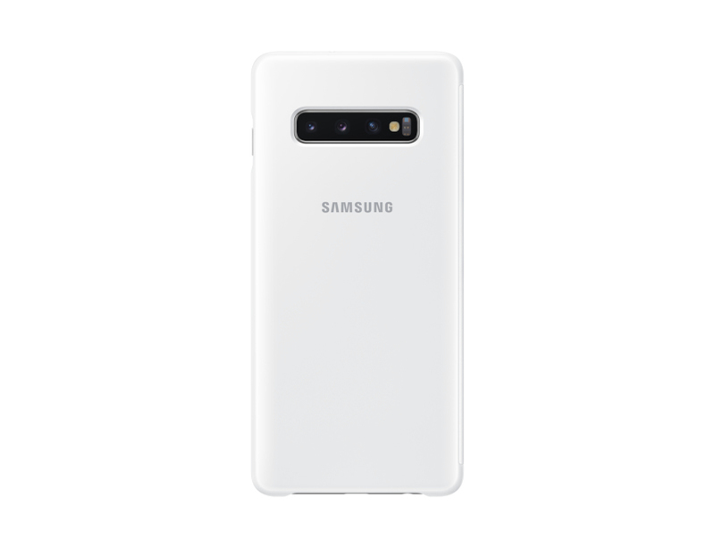 Samsung B2 Clear View Cover White for Galaxy S10+