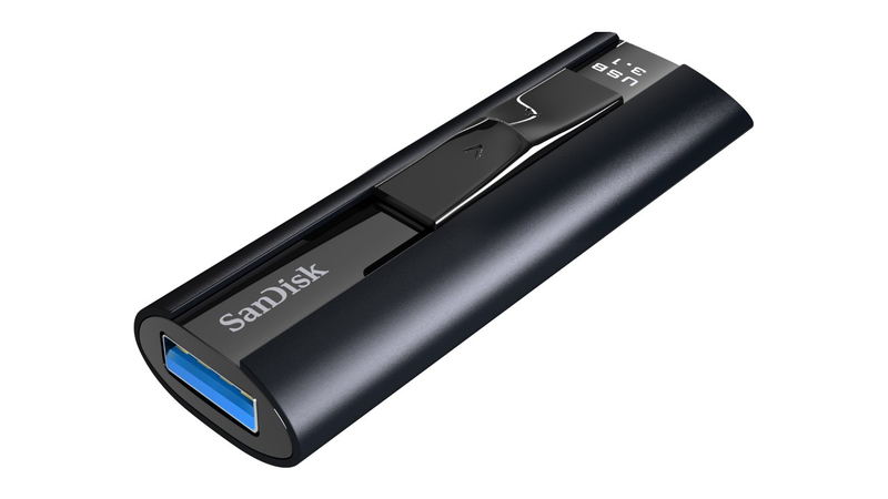 SanDisk Extreme Pro 256GB USB Type-A 3.0 (3.1 Gen 1) Memory Card Black