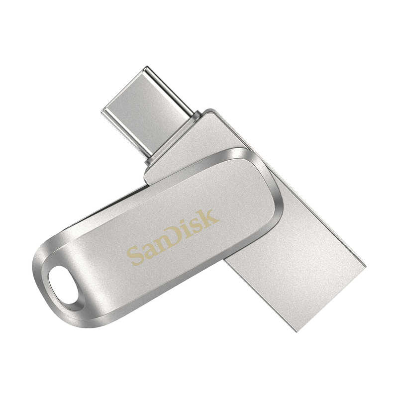 Sandisk 512GB Ultra-Dual Drive Luxe USB 3.1 Flash DriveUSB Type-C/Type-A