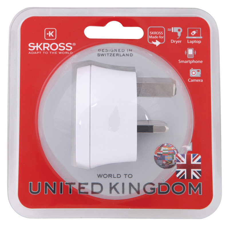 Skross World to UK White Adapter