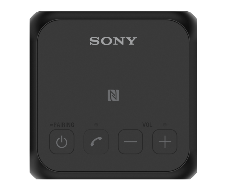 مكبِّر صوت Srsx11 من سوني يعمل بالبلوتوث ومُزوَّد بتقنية الاتصال قريب المدى NFC باللون الأسود