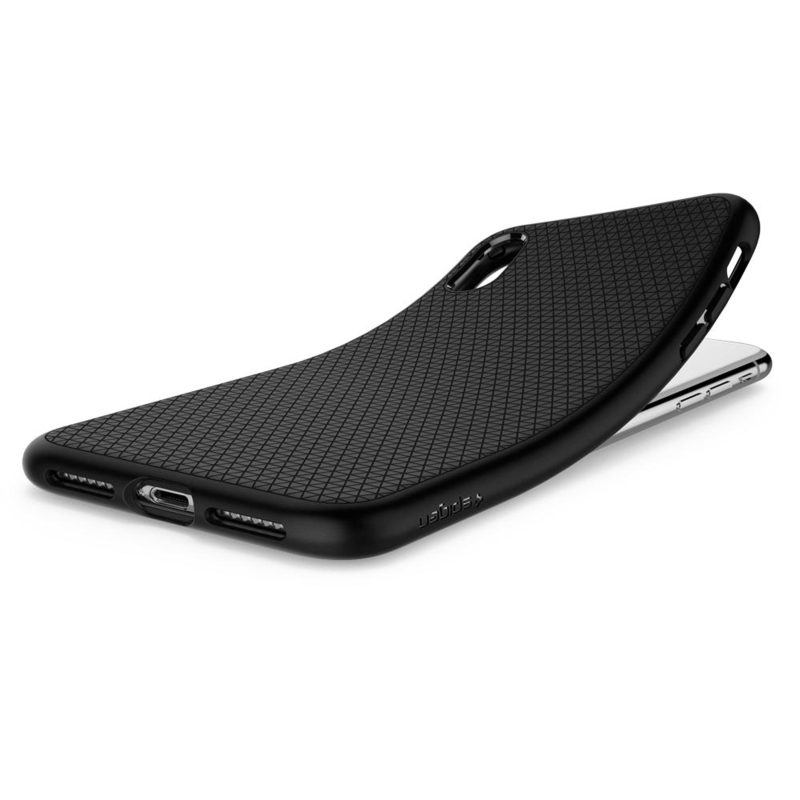 Spigen Liquid Air Matte Black Case for iPhone XS Max