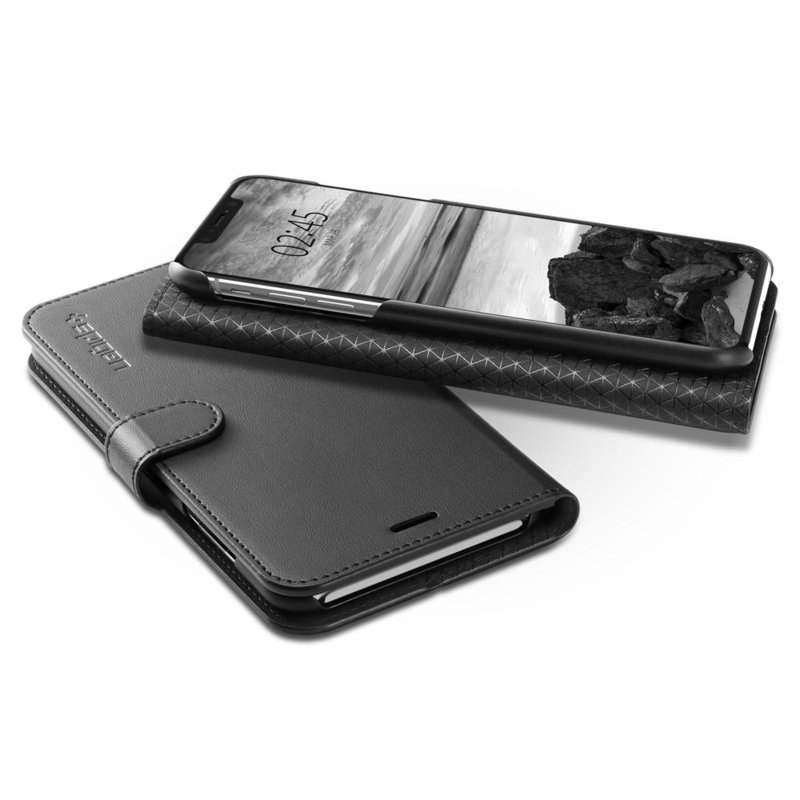 Spigen Wallet S Black Case for iPhone XS Max