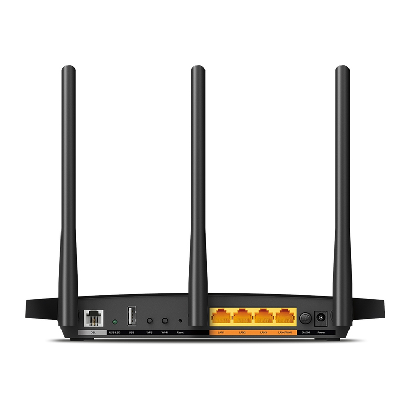 Tp-Link Ac1200 Wireless Vdsl/Adsl Modem Router