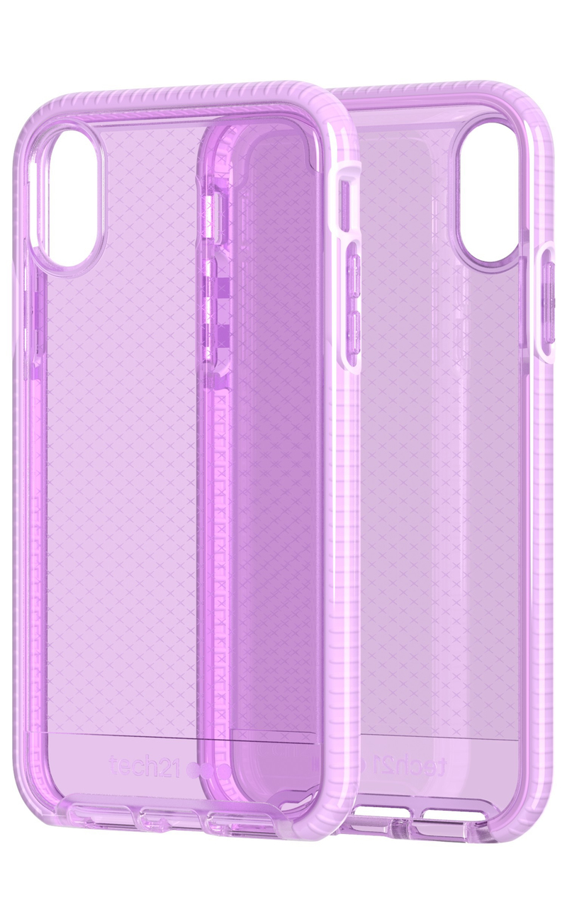 Tech21 Evo Check Case Orchid for iPhone XR