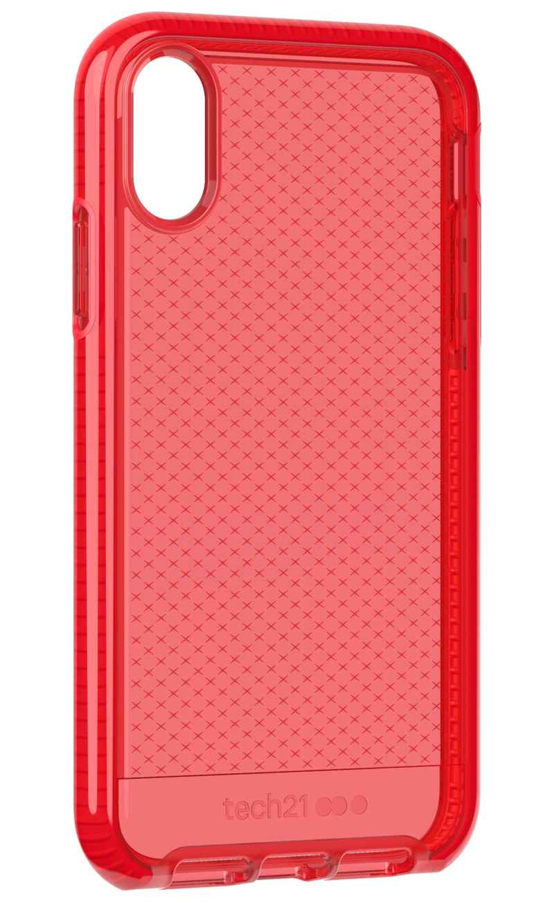 حافظة الهاتف الجوال Tech21 T21-6514 مقاس 15.5 سم (6.1 بوصة) الغطاء أحمر