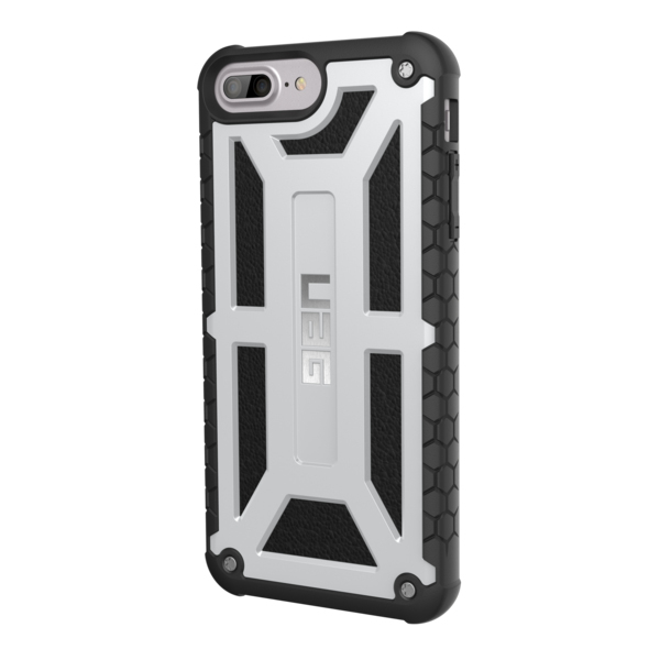 UAG Monarch Case Platinum/Black For iPhone 8/7 Plus