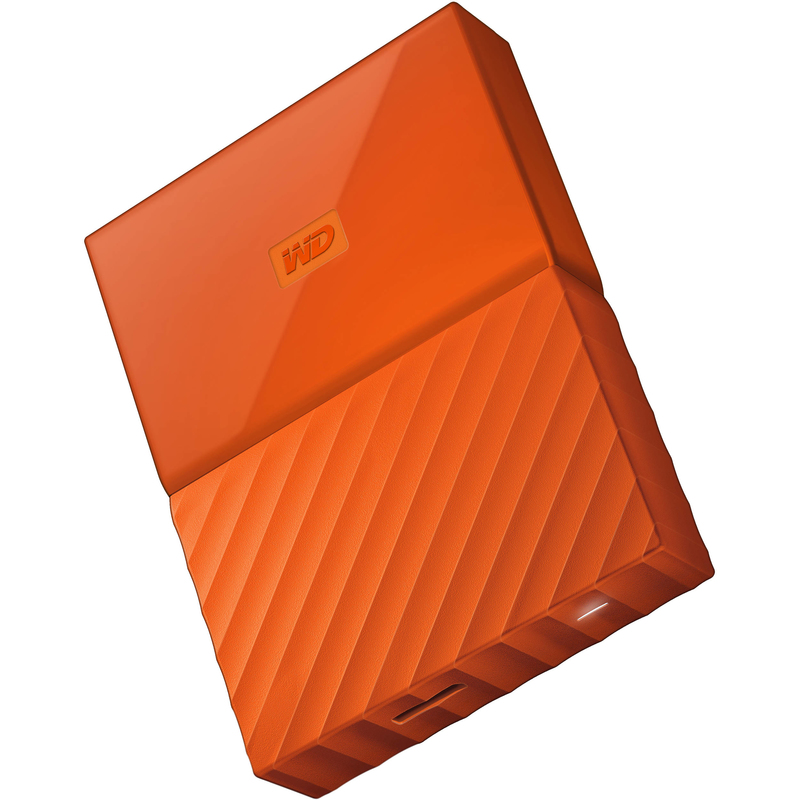 Western Digital My Passport 2TB Orange External Hard Drive