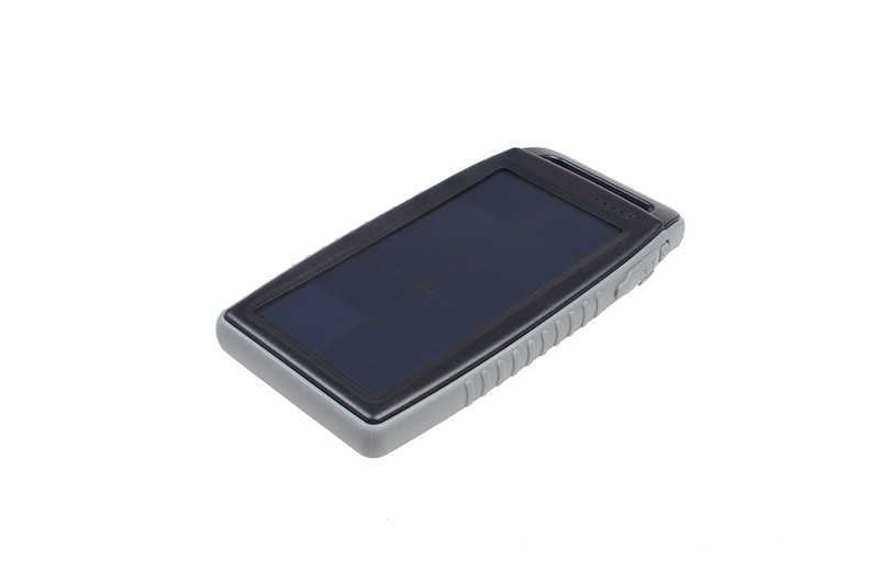 جهاز شحن محمول يعمل بالطاقة الشمسية من إكستورم، ببطارية 10000 مللي أمبير في الساعة