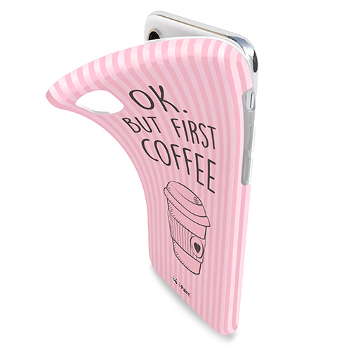 i-Paint Coffee Mug Soft Case for iPhone X